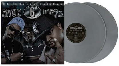 Three 6 Mafia | Most Known Unknown (Deluxe Edition, Silver Colored Vinyl, Gatefold LP Jacket) (2 Lp's) - Vinyl