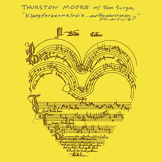 THURSTON MOORE W/ TOM SURGAL | Klangfarbenmelodie.. And The Colorist Strikes Primitiv - Vinyl