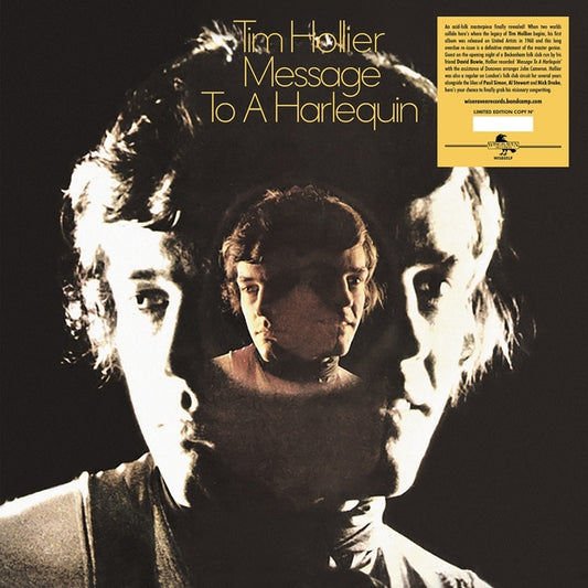 TIM HOLLIER | Message To A Harlequin - Vinyl