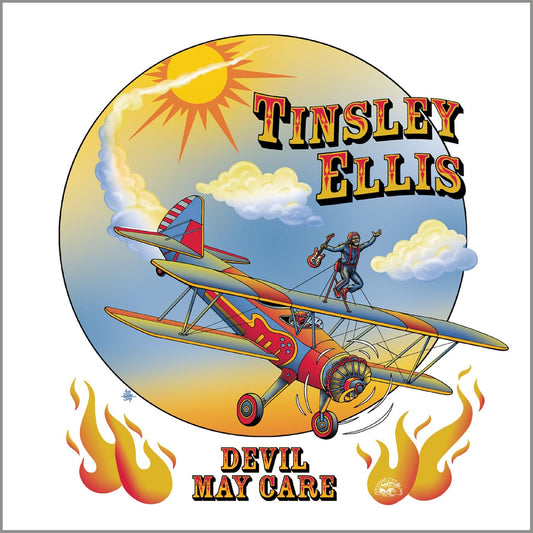 Tinsley Ellis | Devil May Care (TRANSLUCENT RED VINYL) - Vinyl