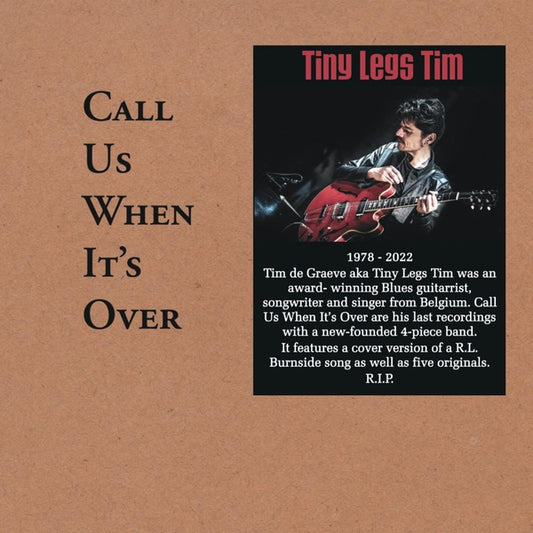 TINY LEGS TIM | Call Us When It's Over - CD