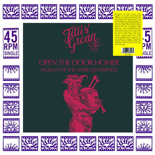 Titus Groan | Open The Door Homer - Vinyl