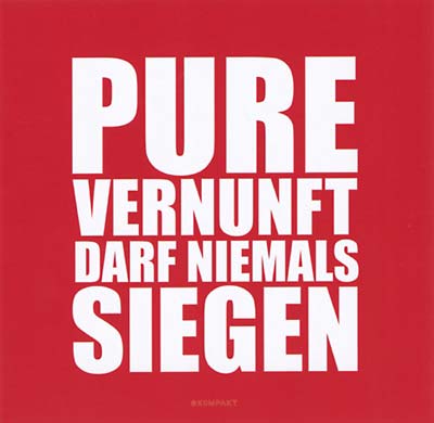 TOCOTRONIC | Pure Vernunft Darf Niemals Siegen - CD