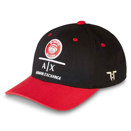 Tokyo Time | AX Olimpia Milano - Hat Black, Red