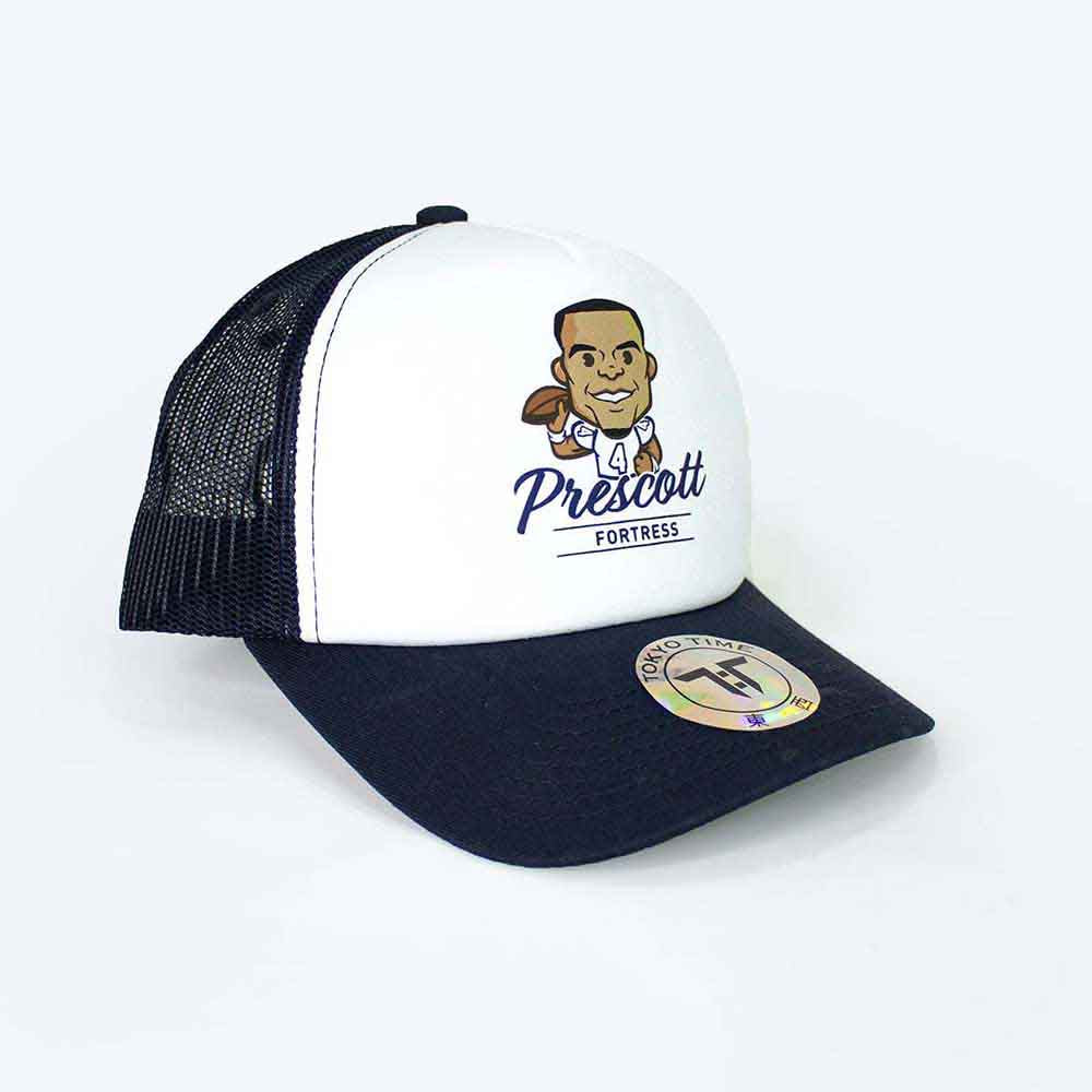 Tokyo Time | Dak Prescott NFLPA Emoji - Hat White, Blue