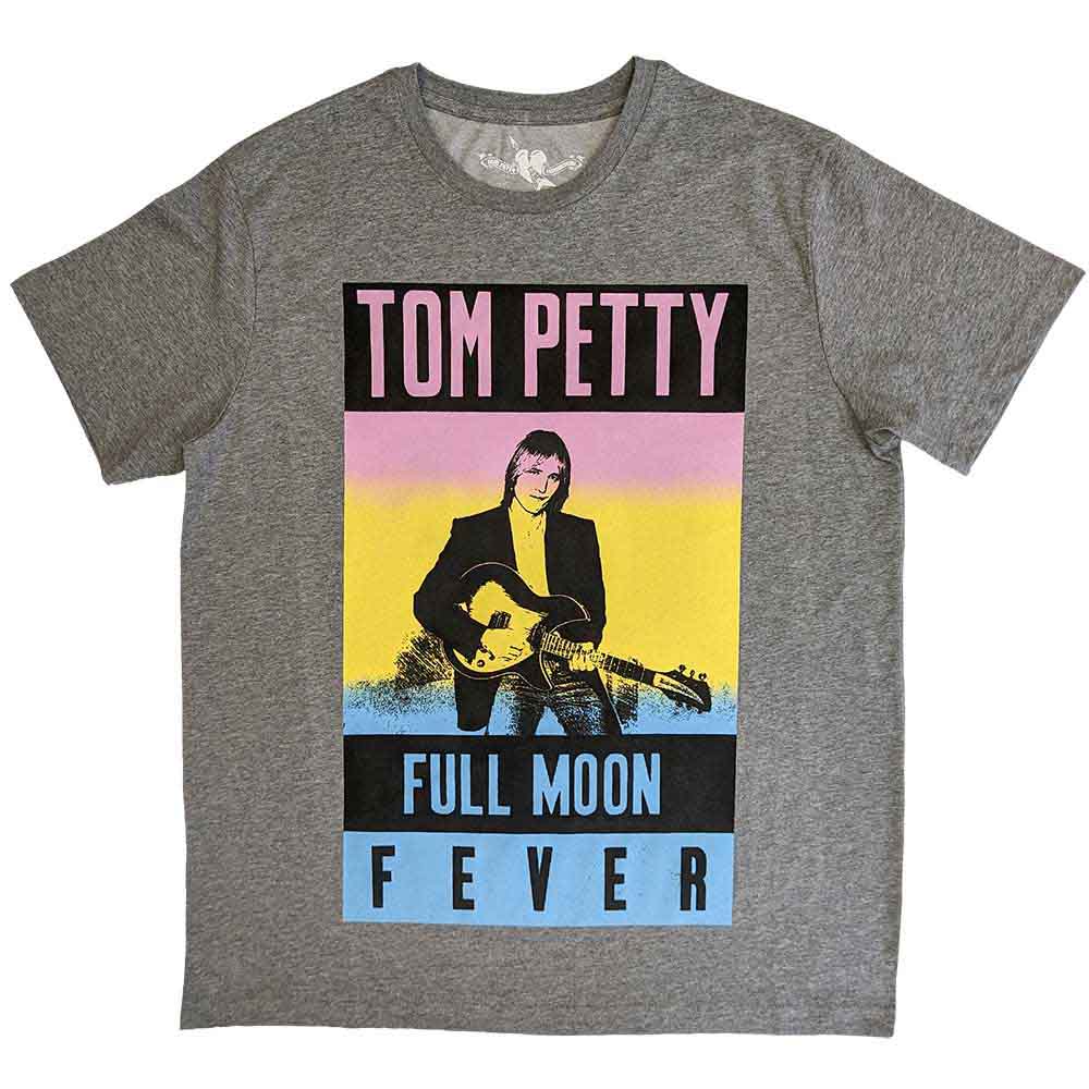 Tom Petty & The Heartbreakers | Full Moon Fever - T-Shirt Grey