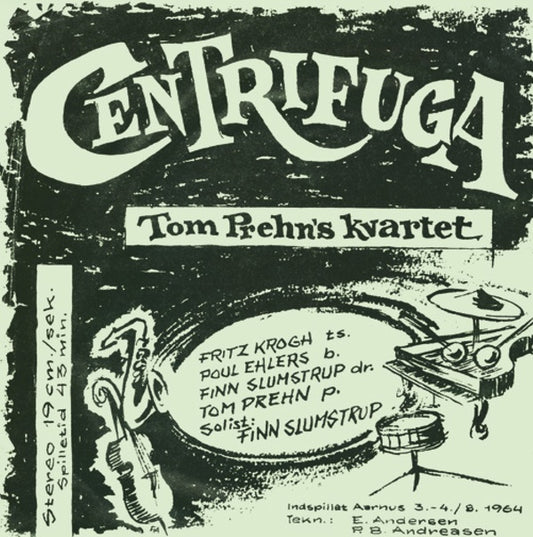 TOM PREHN QUARTET | Centrifuga & Solhverv - CD