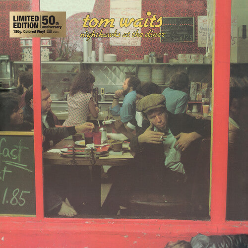 Tom Waits | Nighthawks at the Diner (50th Anniversary Edition) (Limited Edition, 180 Gram Yellow Marble Colored Vinyl, Gatefold LP Jacket) (2 Lp's) - Vinyl
