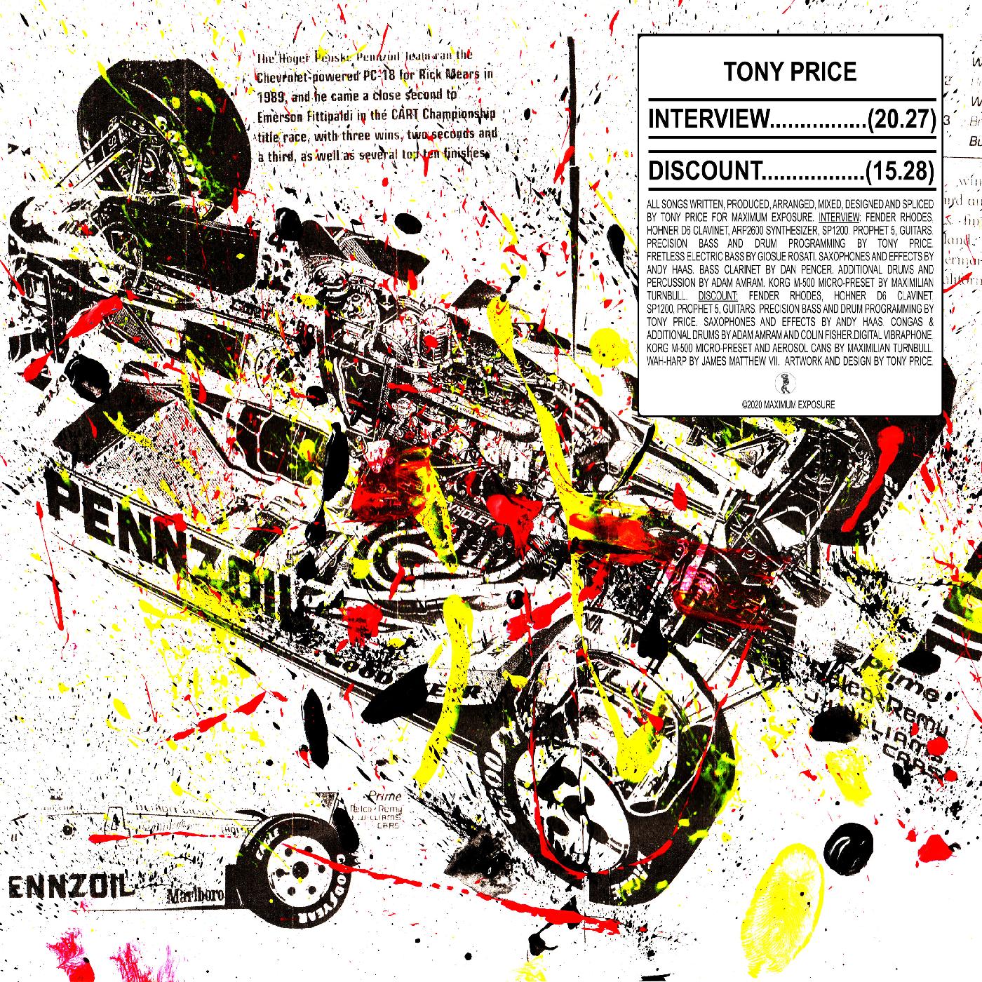 Tony Price | Interview / Discount - Vinyl