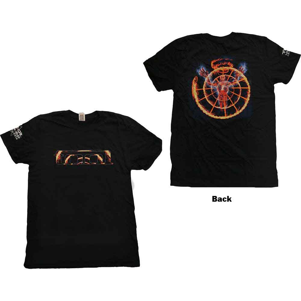 Tool | Flame Spiral - T-Shirt Black