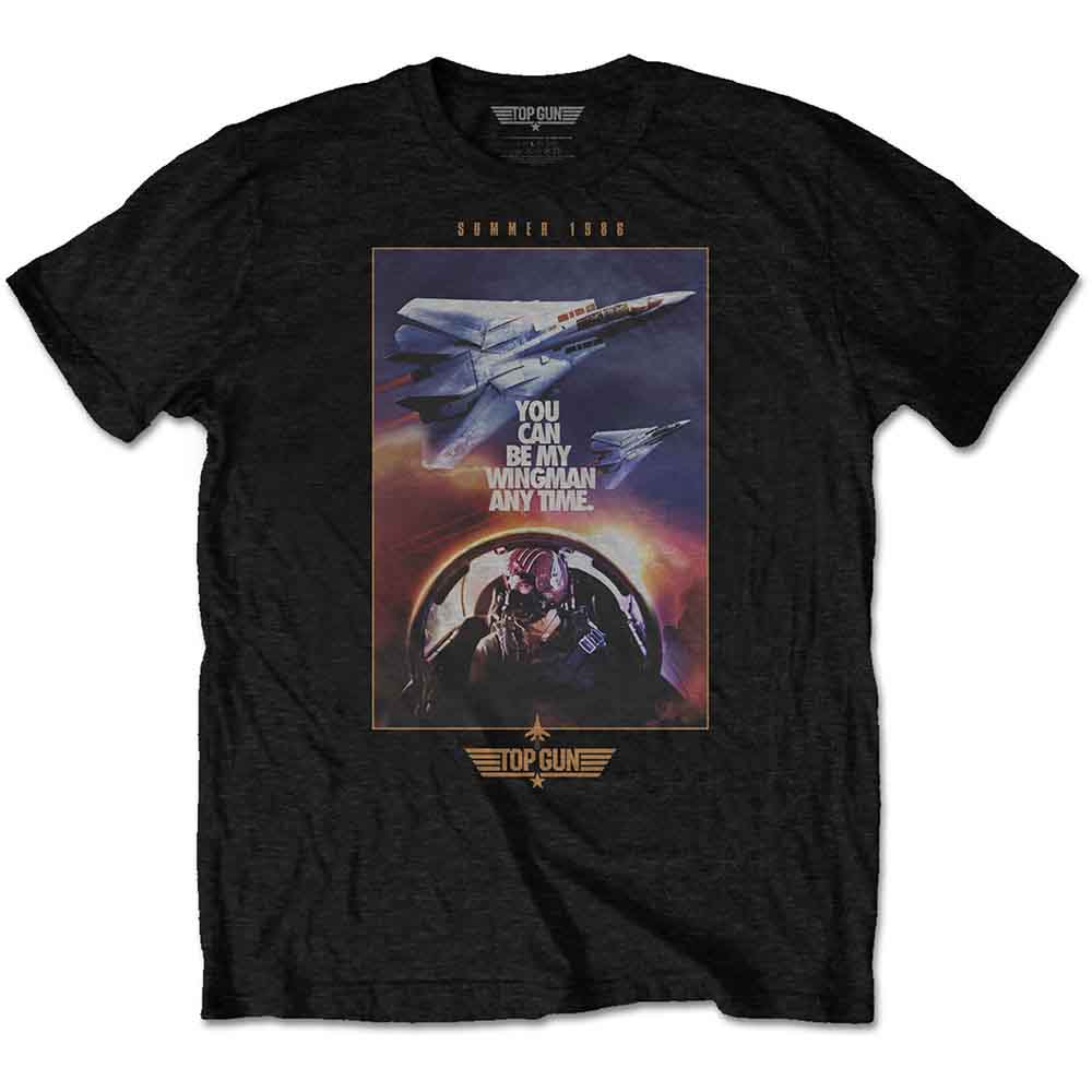 Top Gun | Wingman Poster - Black