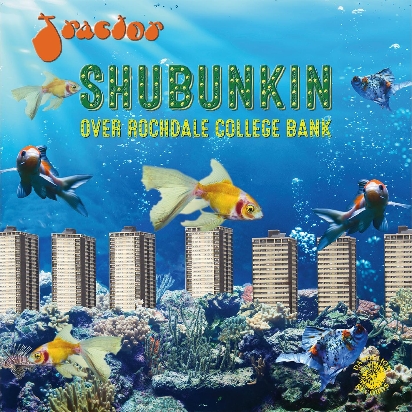 Tractor | Shubunkin Over Rochdale College Bank (BLUE VINYL) - Vinyl