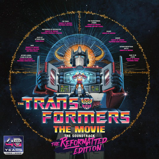 Transformers | The Movie, The Soundtrack, The Reformatted Edition ("Energon" Pink Colored Vinyl) - Vinyl