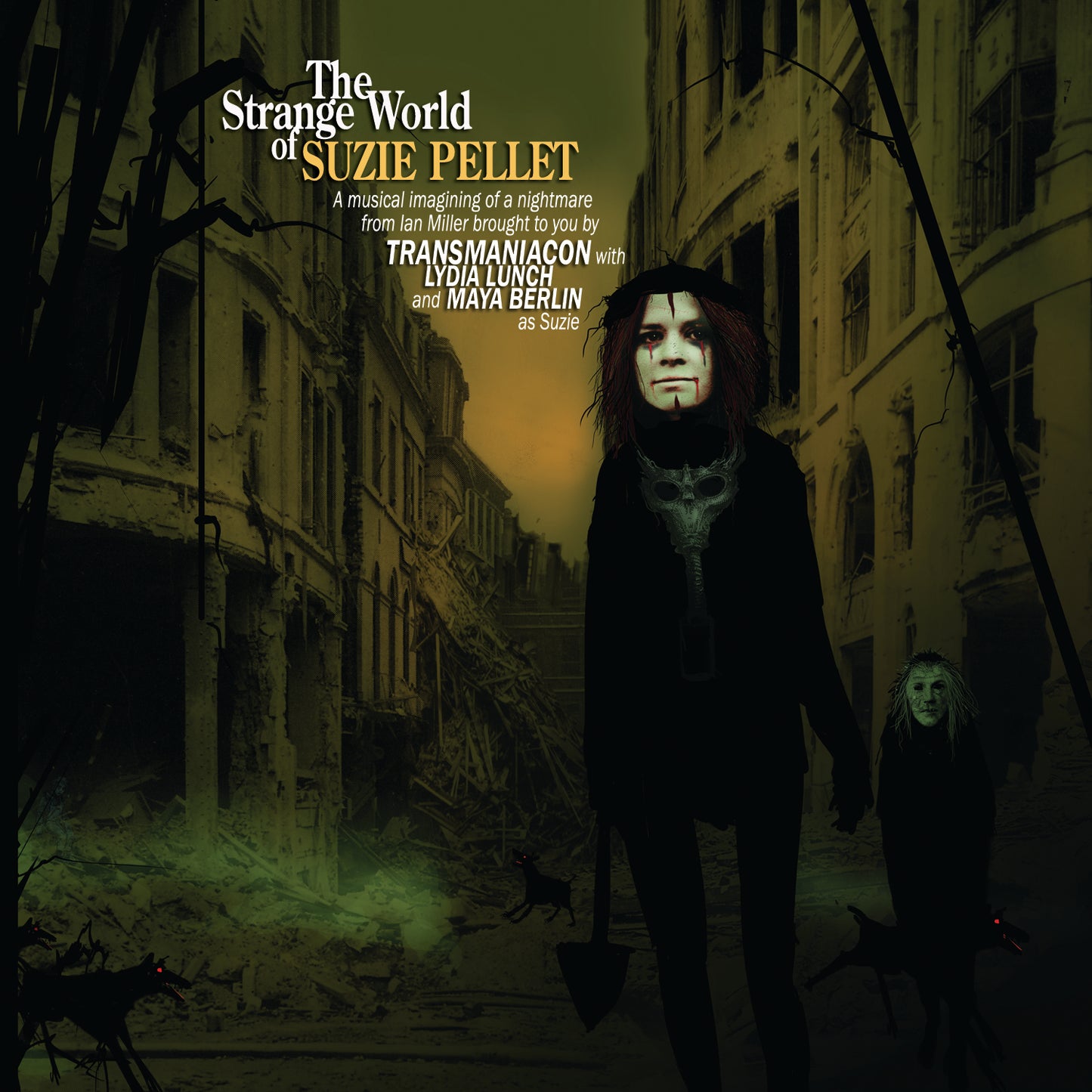 Transmaniacon feat. Lydia Lunch & Maya Berlin | The Strange World Of Suzie Pellet - Vinyl