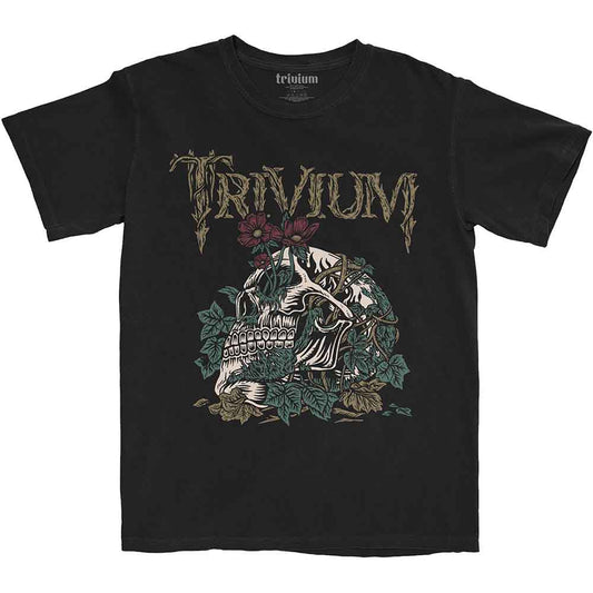 Trivium | Skelly Flower - T-Shirt Black