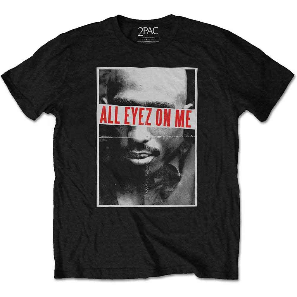 Tupac | All Eyez - T-Shirt Black