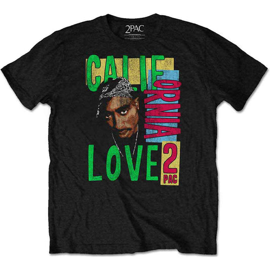 Tupac | California Love - T-Shirt Black