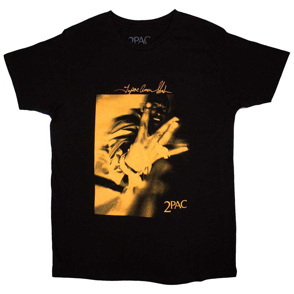 Tupac | Fingers Orange Tone - Black