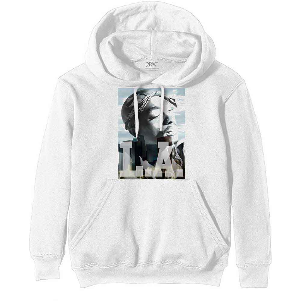 Tupac | LA Skyline - Sweatshirt White