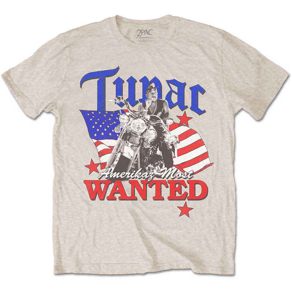 Tupac | Most Wanted - T-Shirt Neutral