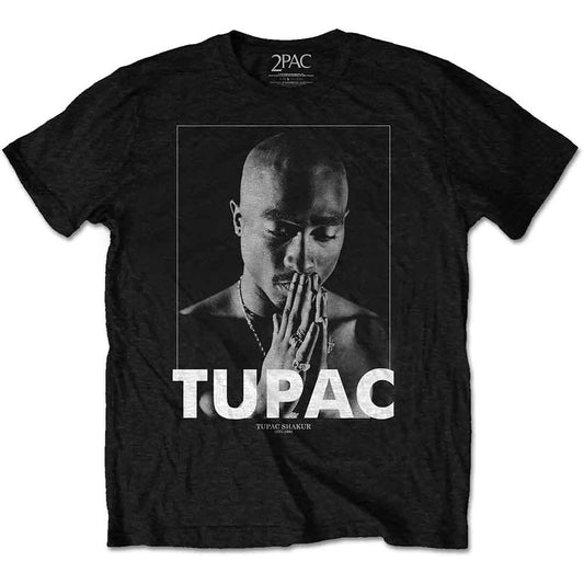 Tupac | Praying - T-Shirt Black