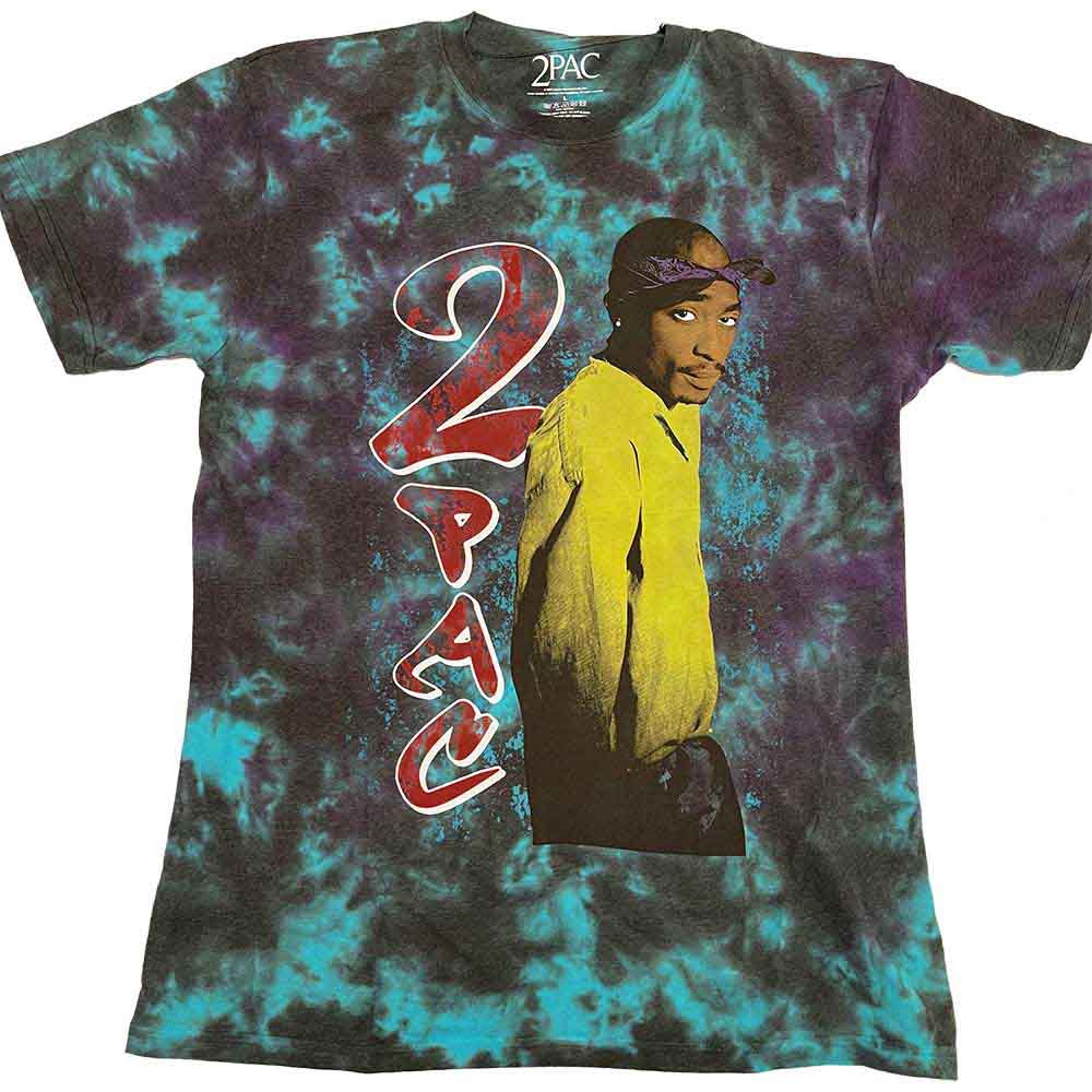 Tupac | Vintage Tupac - T-Shirt Blue