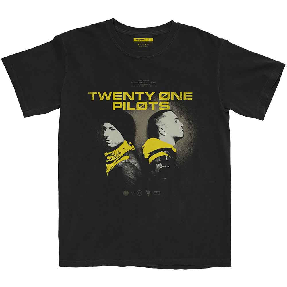 Twenty One Pilots | Back To Back - T-Shirt Black