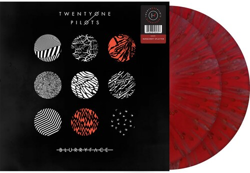 Twenty One Pilots | Blurryface (Limited Edition, Red/ Black Ice Marble w/ Burgundy Heavy Splatter Colored Vinyl) [Import] (2 Lp's) - Vinyl