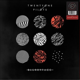 Twenty One Pilots | Blurryface (Limited Edition, Red/ Black Ice Marble w/ Burgundy Heavy Splatter Colored Vinyl) [Import] (2 Lp's) - Vinyl