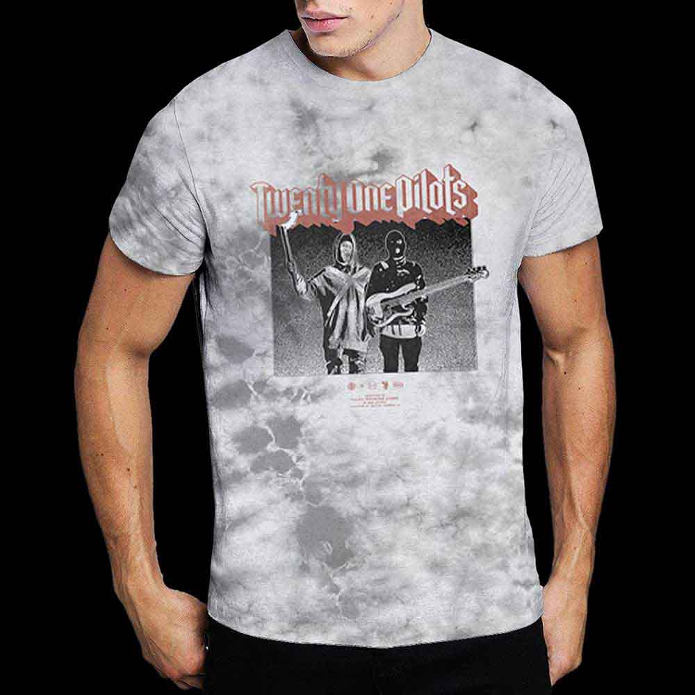 Twenty One Pilots | Torch Bearers - T-Shirt Grey, White