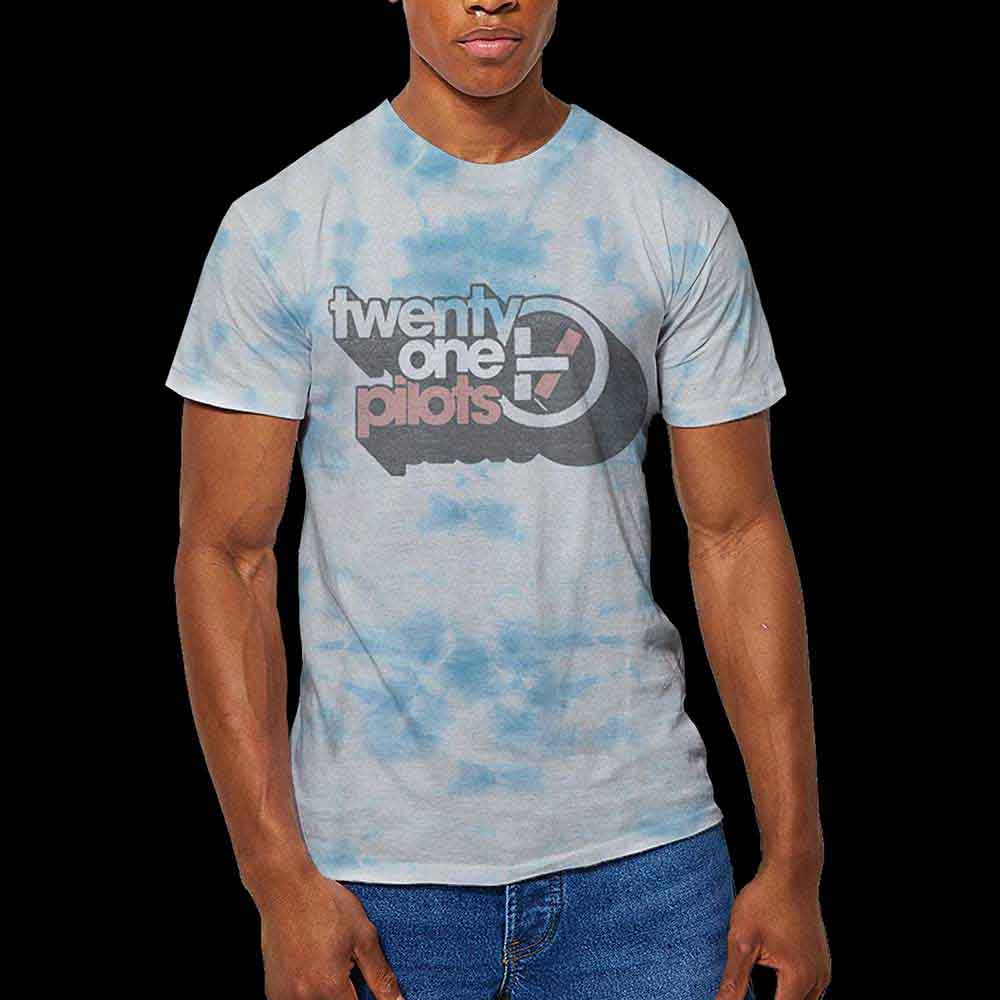 Twenty One Pilots | Vintage Block Holiday - T-Shirt Blue, White