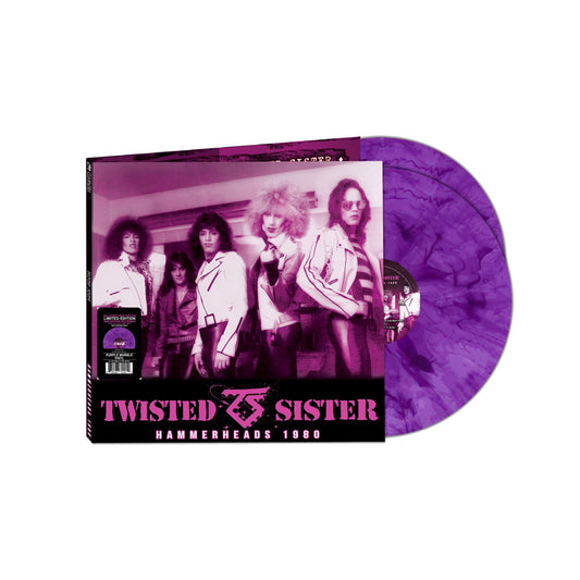 Twisted Sister | Hammerheads 1980 [Limited Edition Purple Marble Vinyl] [2LP] - Vinyl