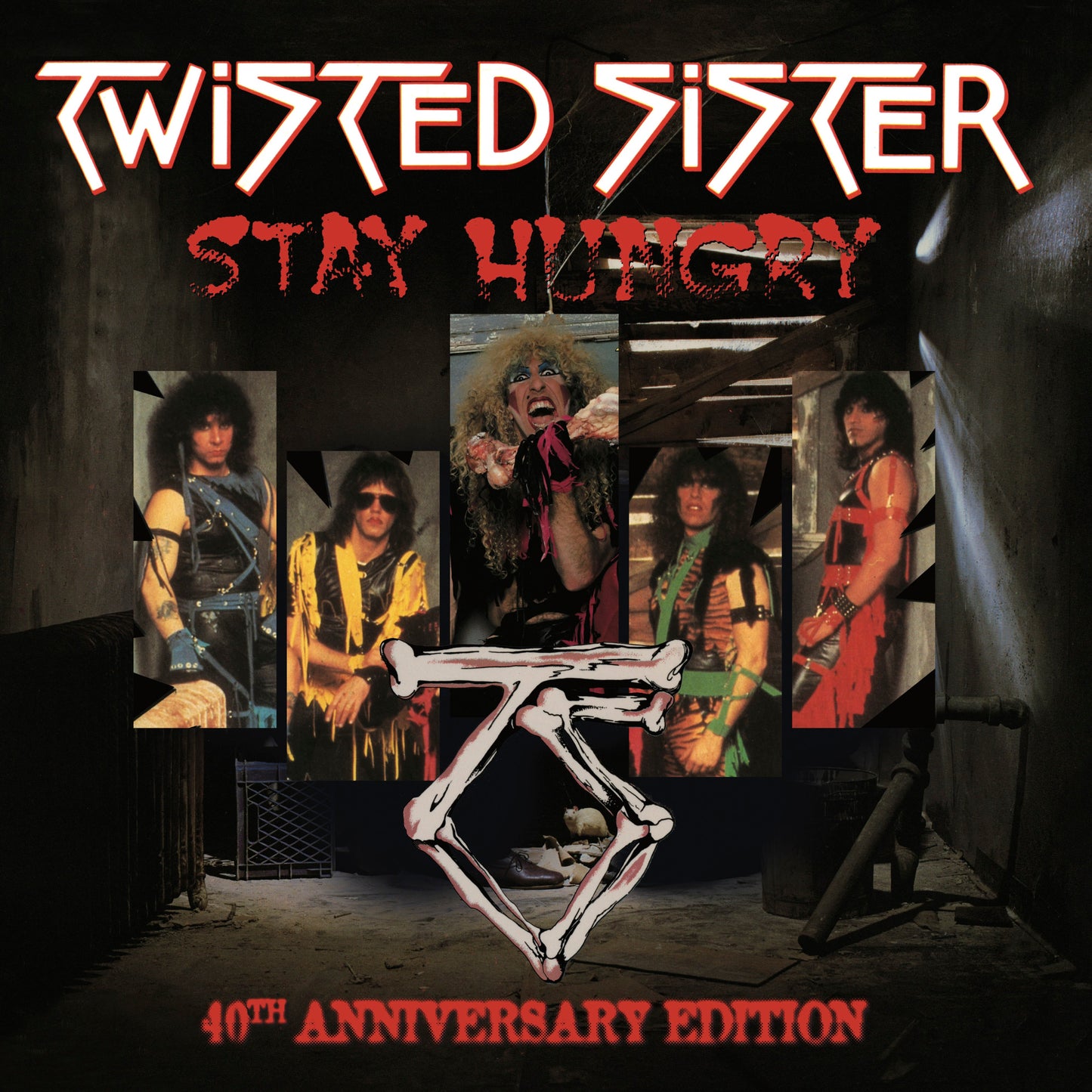 Twisted Sister | Stay Hungry (40th Anniversary Edition) (Brick & Mortar Exclusive, Blood Red Colored Vinyl) (2 Lp's) - Vinyl
