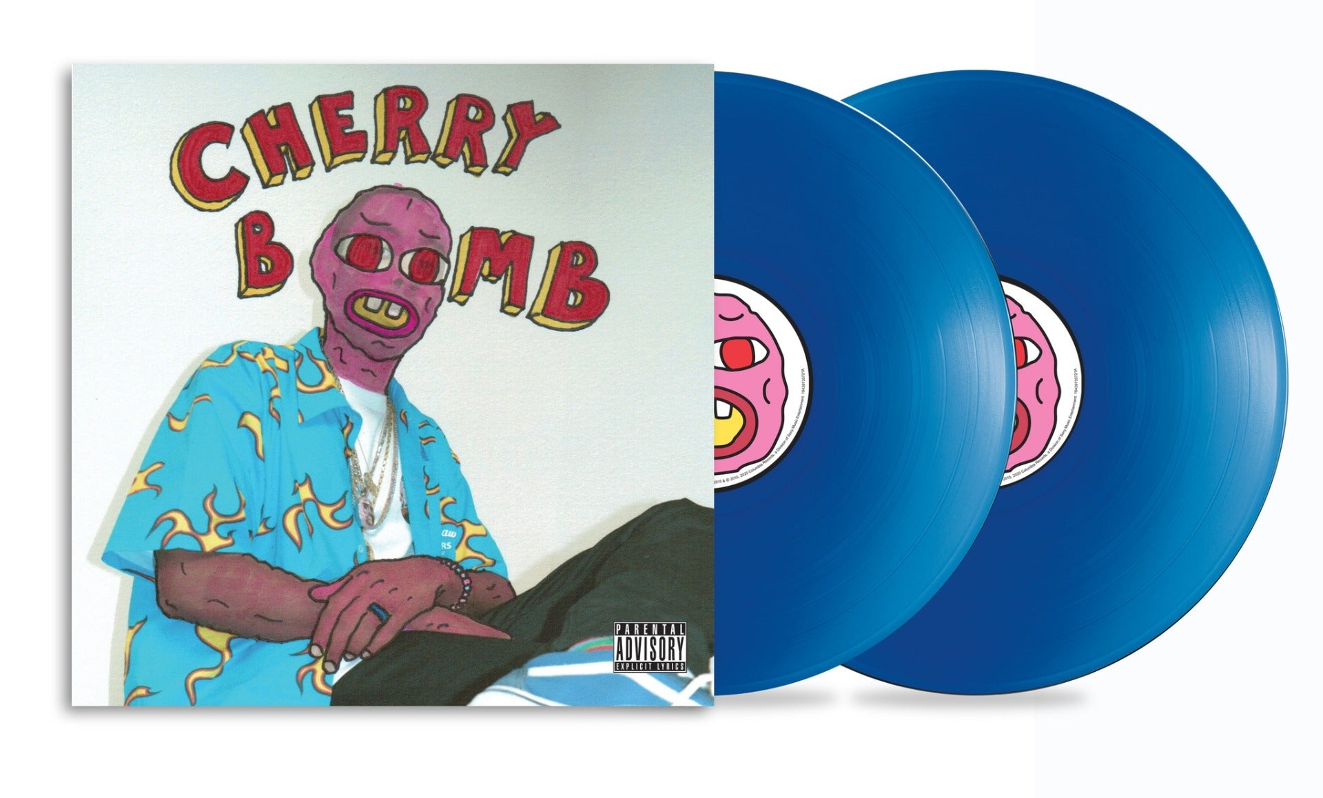 Tyler The Creator | Cherry Bomb (Mask Cover) (2Lp) (Translucent Blue Vinyl) - Vinyl