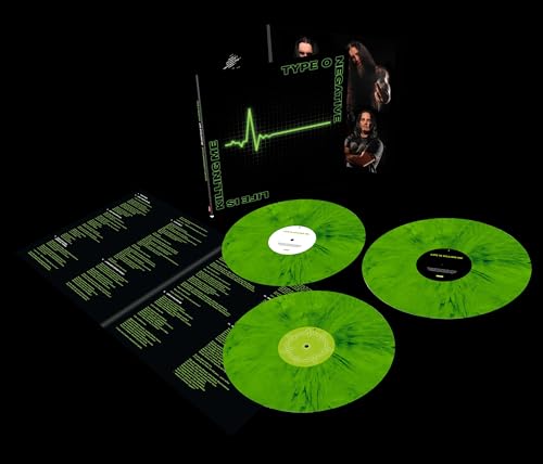 Type O Negative | Life Is Killing Me: 20th Anniversary Edition (Limited Edition, Green & Black Mixed Vinyl) (3 Lp's) - Vinyl