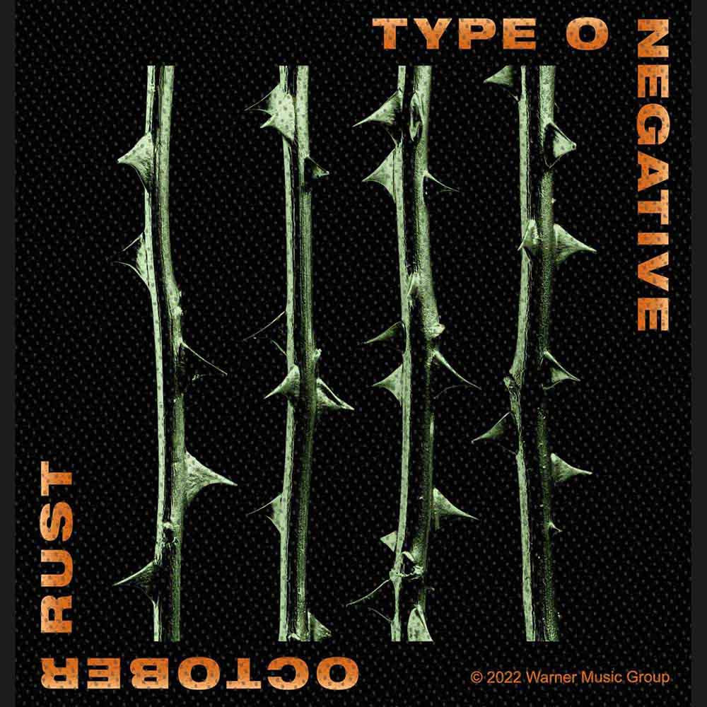 Type O Negative | October Rust Standard Patch - Merchandise