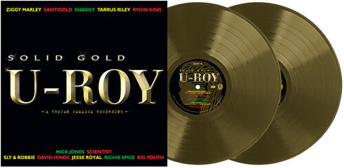 U-roy | Solid Gold U-Roy (Limited Edition, Colored Gold Vinyl) - Vinyl