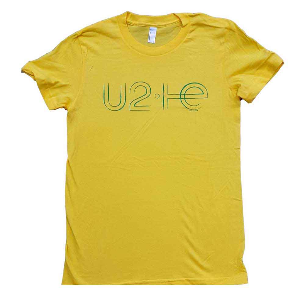 U2 | I+E Logo 2015 - T-Shirt Yellow