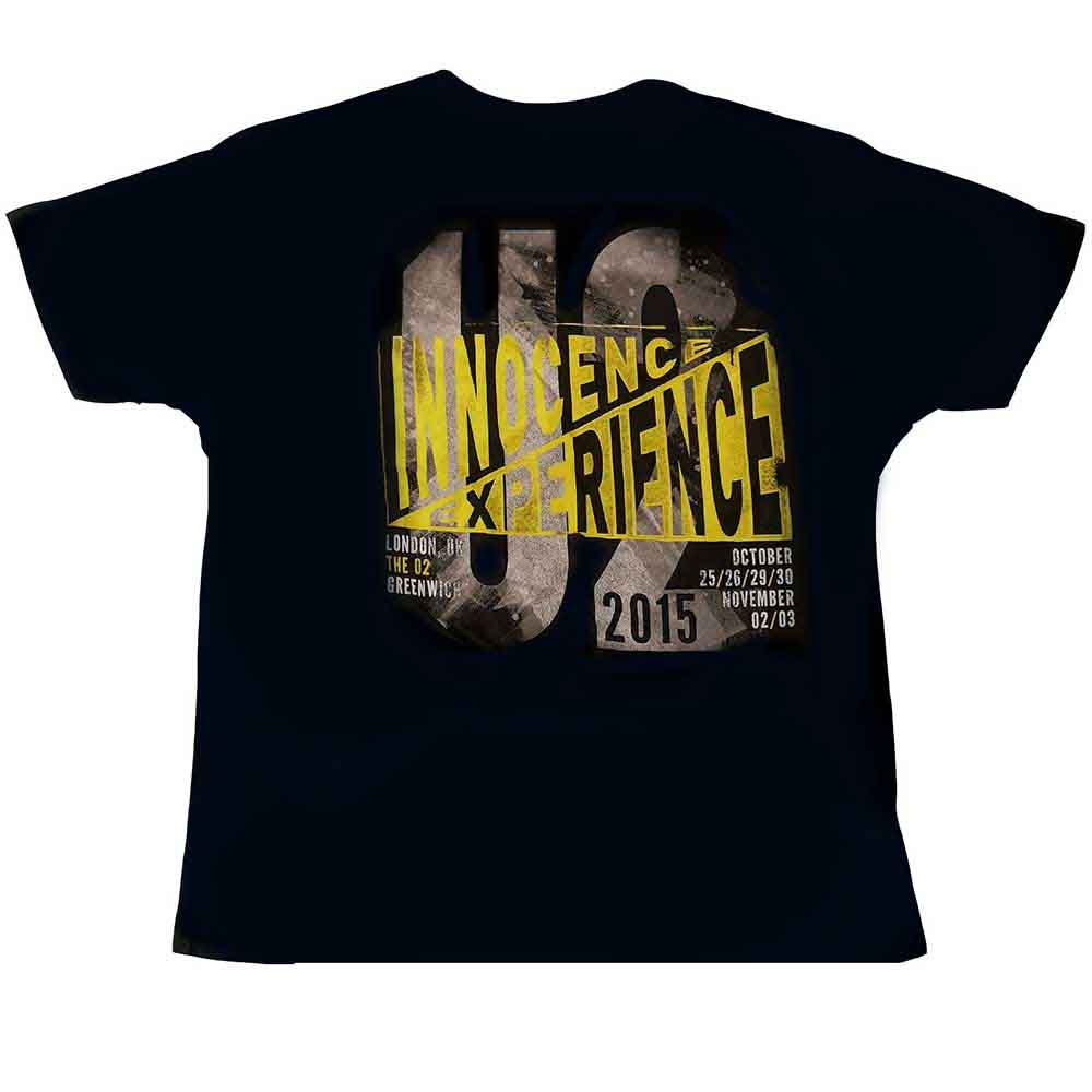 U2 | I+E London Event 2015 - T-Shirt Blue