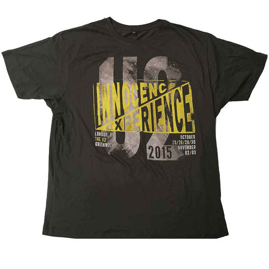 U2 | I+E London Event 2015 - T-Shirt Grey