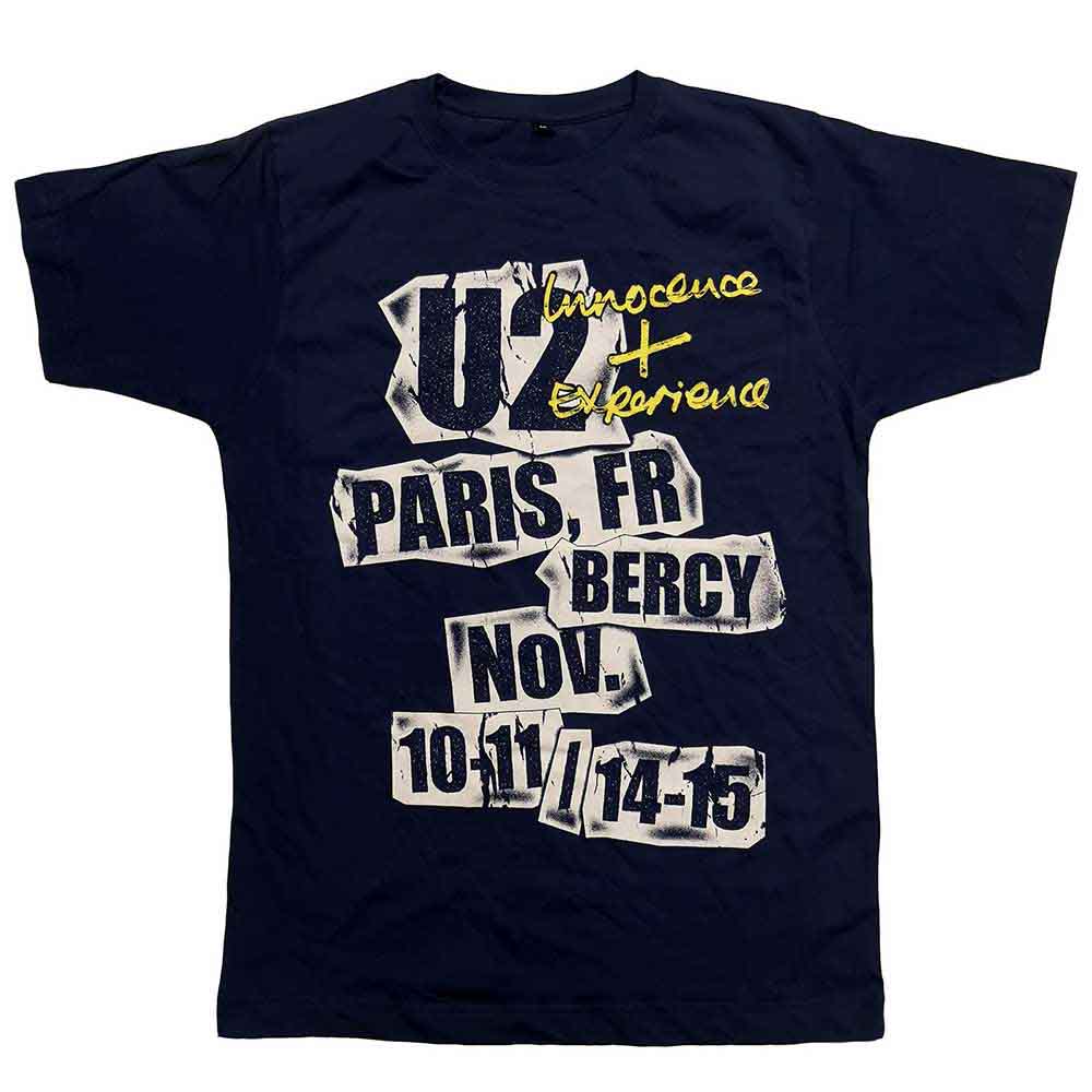 U2 | I+E Paris Event 2018 - T-Shirt Blue