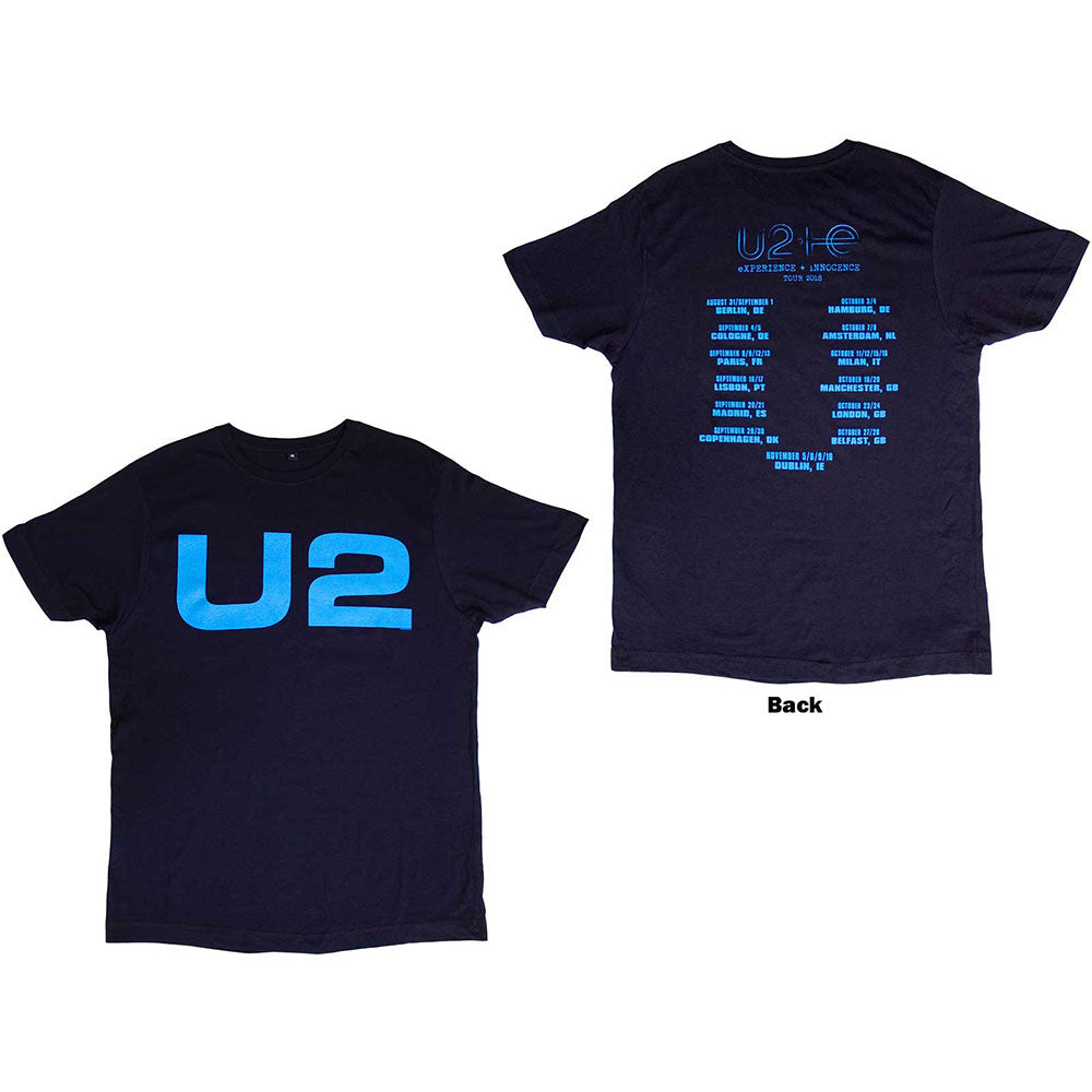 U2 | Logo E+I 2018 Tour Dates - Blue