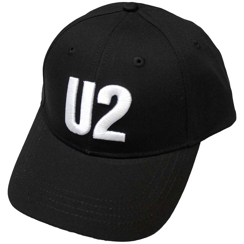 U2 | White Logo - Black