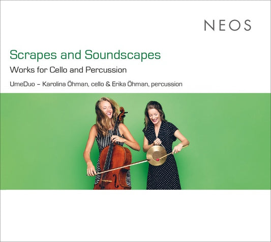 UMEDUO | Scrapes and Soundscapes: Works for Cello and Percussion - CD