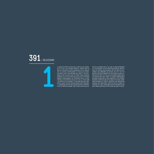 Va | 391 Selezione 1 - Vinyl