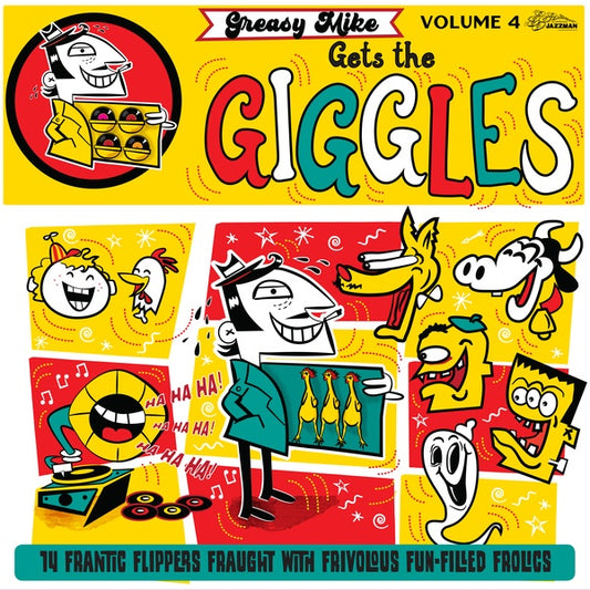 Va | Greasy Mike Volume 4: Gets the Giggles - Vinyl