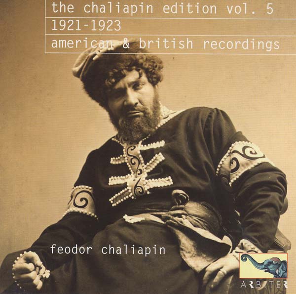 Va | The Chaliapin Edition, Vol. 5: 1921-1923 - American & British Recordings - CD