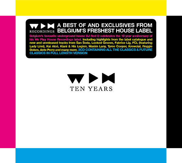 Va | We Play House Recordings 10 Years - CD