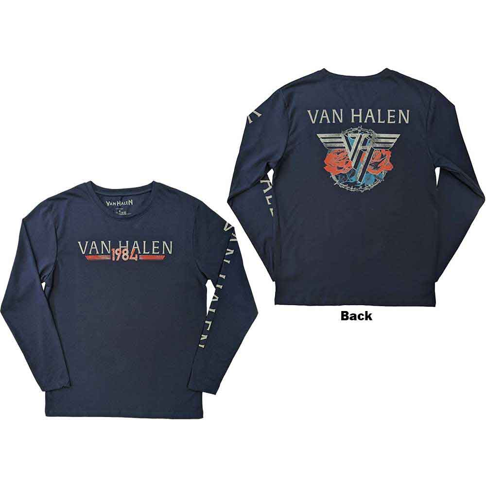 Van Halen | 84 Tour - T-Shirt Blue