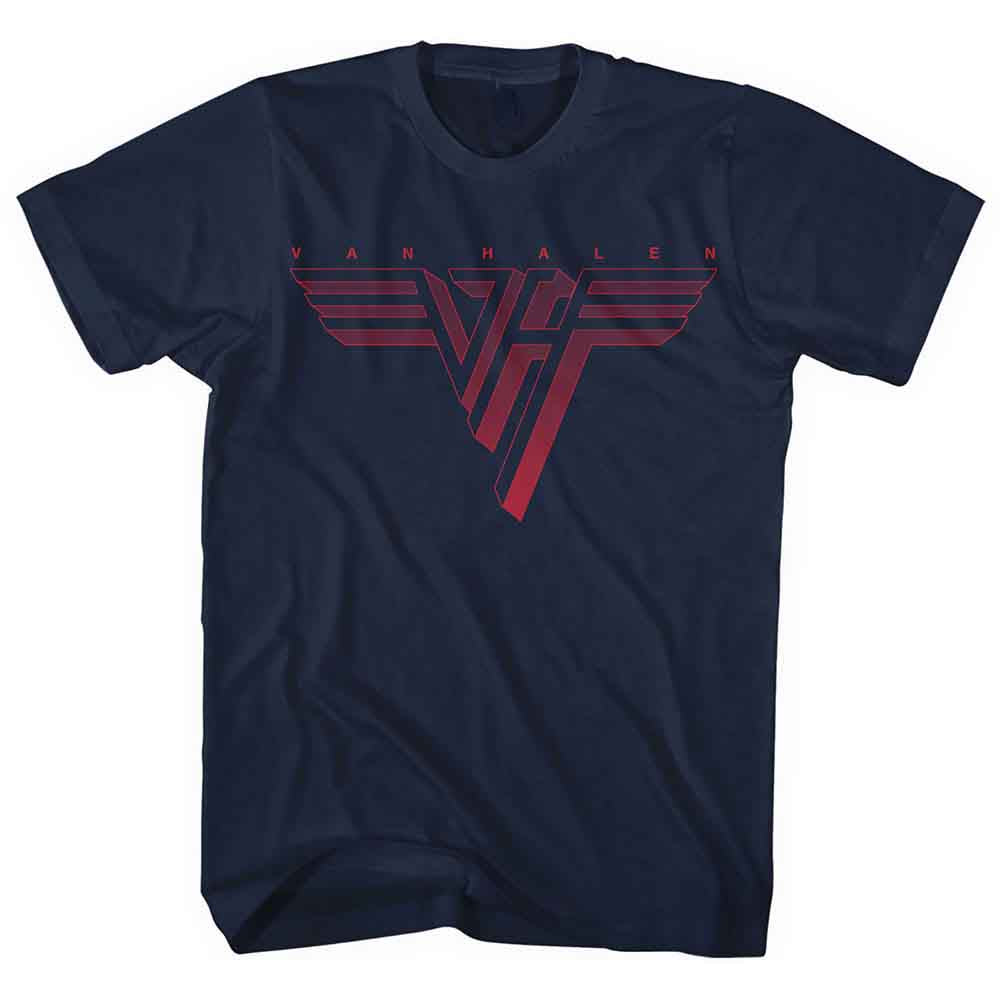 Van Halen | Classic Red Logo - T-Shirt Blue